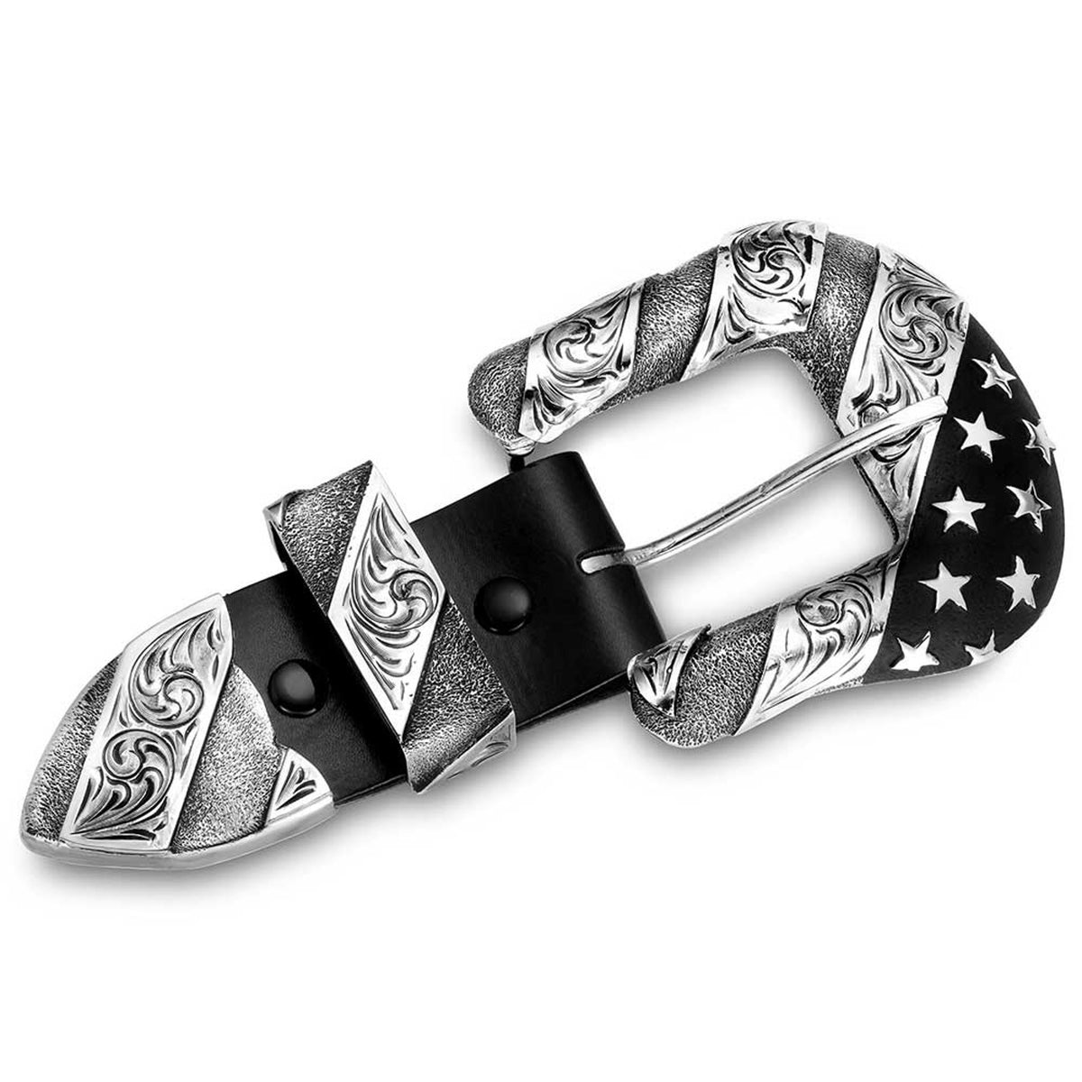 Montana Silversmiths Patriotic 3 Piece Buckle Set-56610