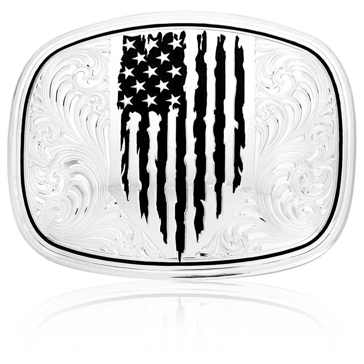 Montana Silversmiths American Made Strength Buckle-AM54910NF