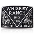 Montana Silversmiths 1906 Cattlemen Whiskey Ranch Buckle-A1057WR