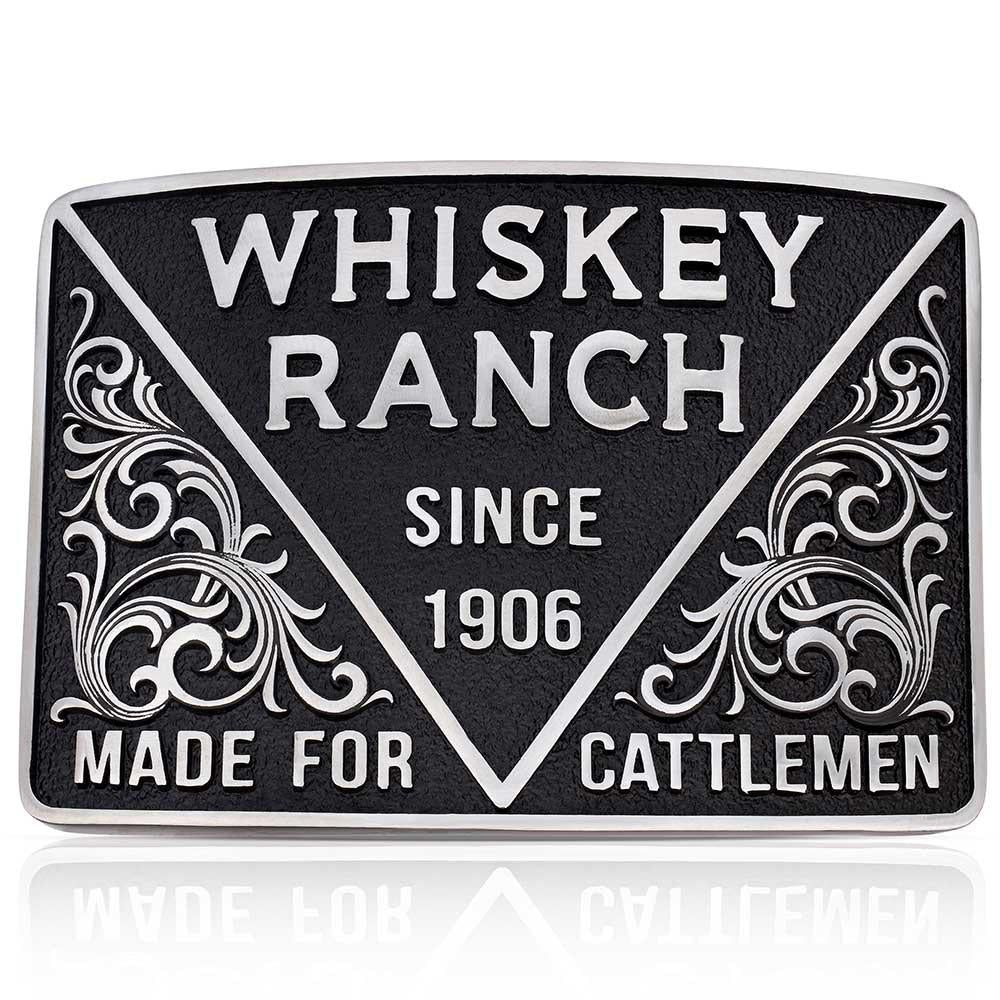 Montana Silversmiths 1906 Cattlemen Whiskey Ranch Buckle-A1057WR
