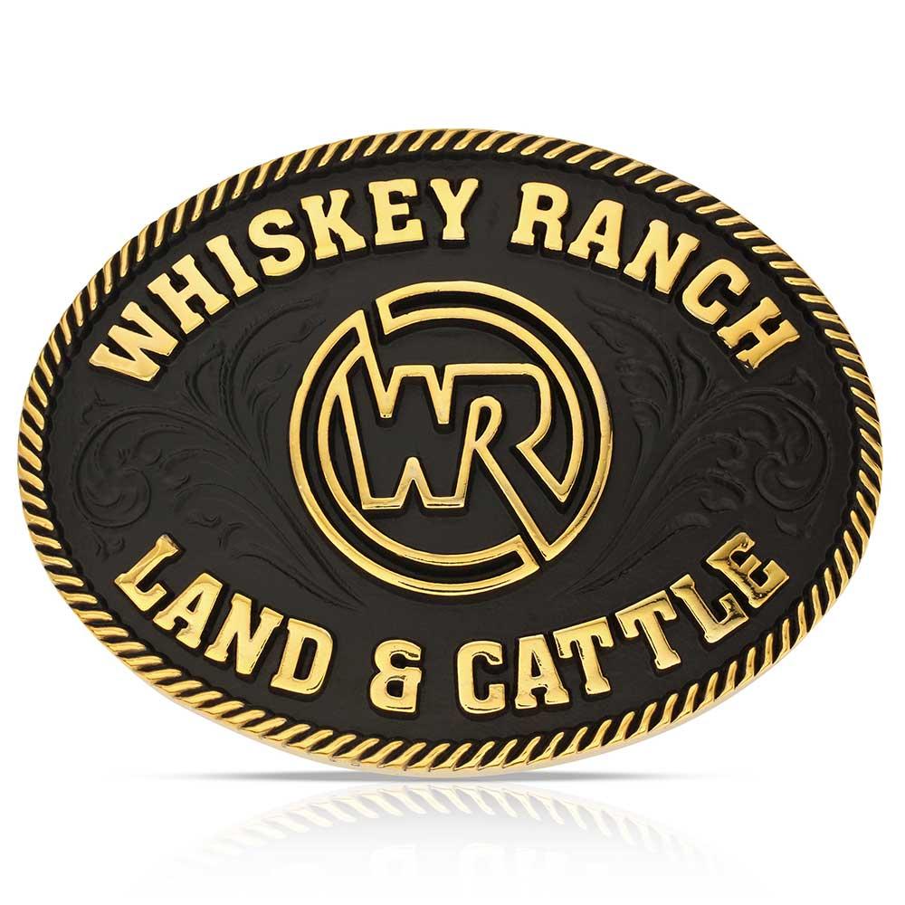 Montana Silversmiths Classic Whiskey Ranch Buckle-A1022WR