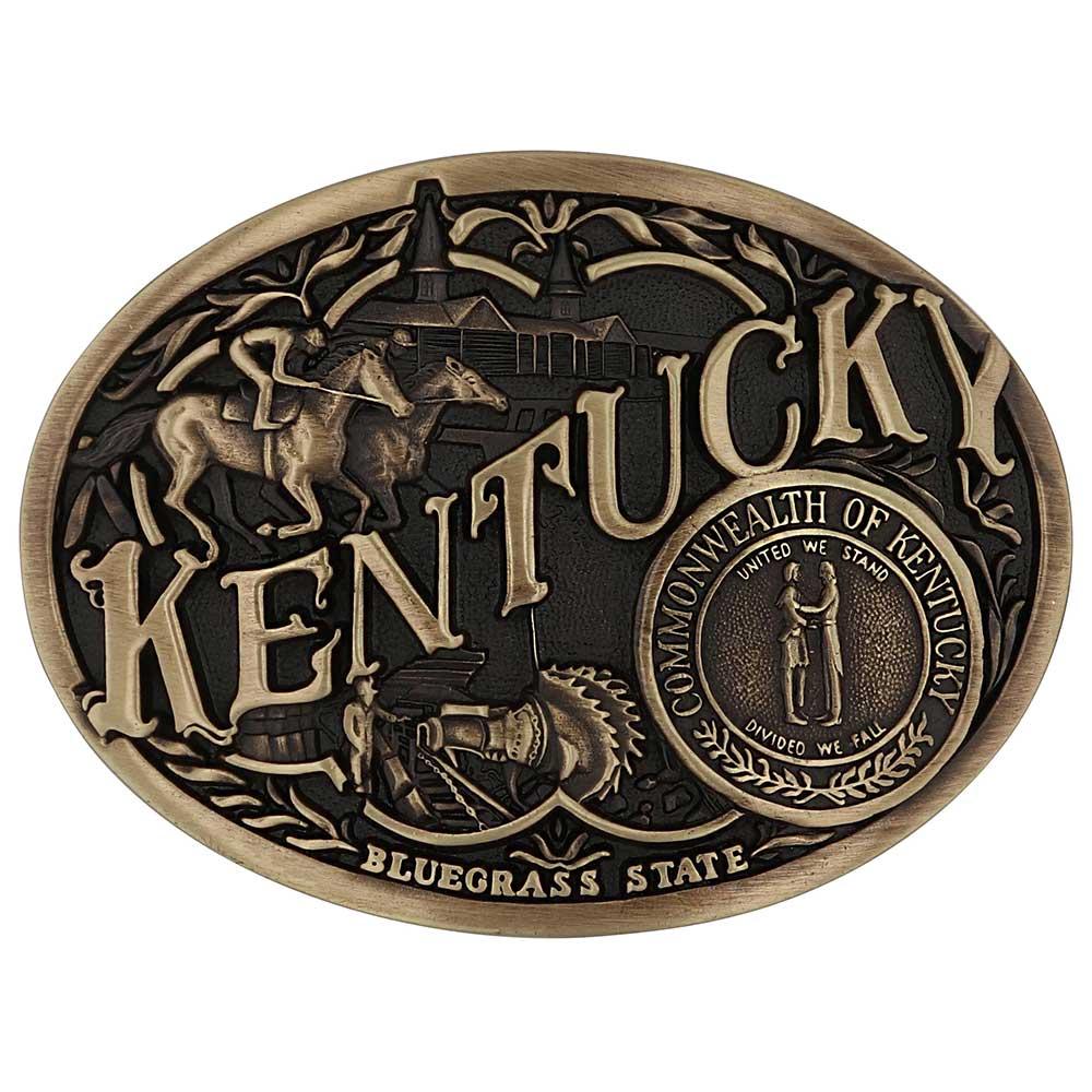Montana Silversmiths Kentucky Attitude Buckle-60811KYC