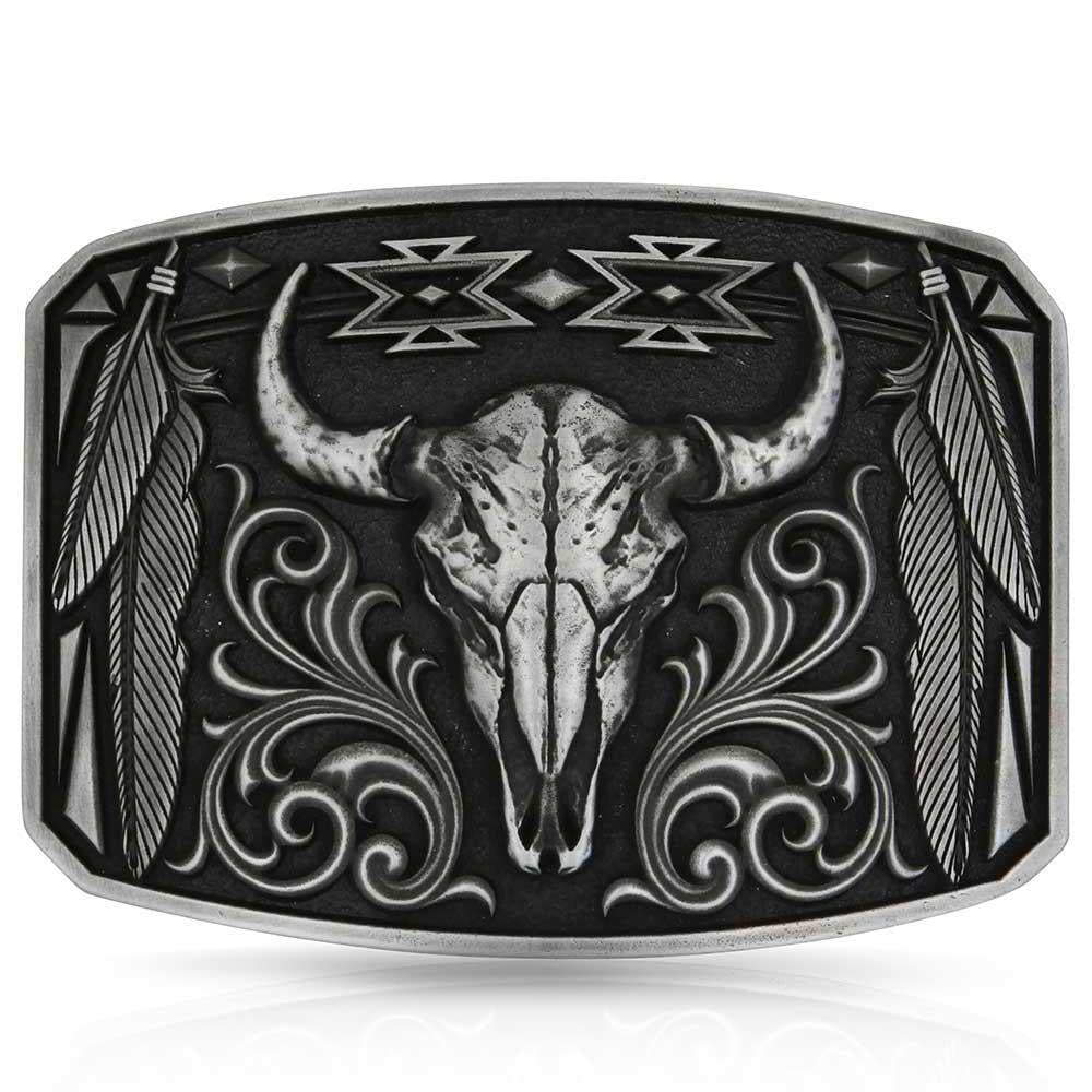 Montana Silversmiths Legend & Pride Buckle-A1037S