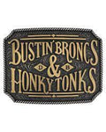 Montana Silversmiths Broncs And Tonks Attitude Buckle-A1000DB