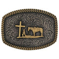 Montana Silversmiths Faithful Frontier Buckle-A996P