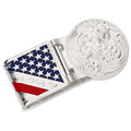 Montana Silversmiths American Made Liberty Hinged Money Clip-AMMCL5973NF