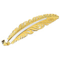 Montana Silversmiths Golden Hat Feather-HF5833NE