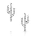 Montana Silversmiths Sparkling Saguaro Earrings-ER5868