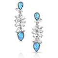 Montana Silversmiths Mystic Falls Opal Crystal Earrings-ER5362