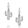 Montana Silversmiths Desert Full Moon Cactus Earrings-ER4446