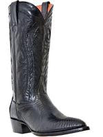 Dan Post Mens Teju Lizard Black Western Cowboy Boot-DP2350J