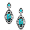 Montana Silversmiths Blue Mesa Turquoise Earrings-ER5821