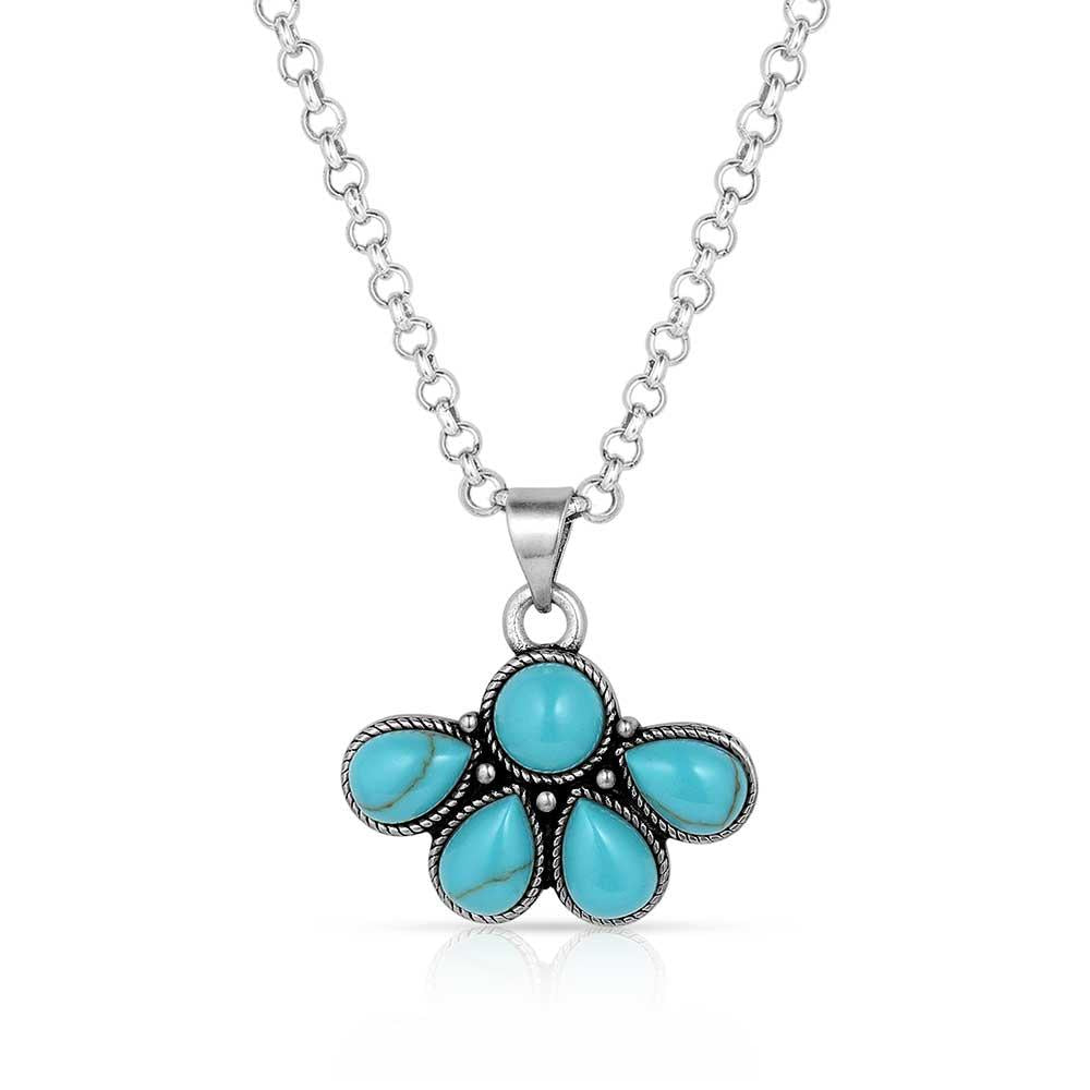Montana Silversmiths Nature's Wonder Turquoise Necklace-NC5820
