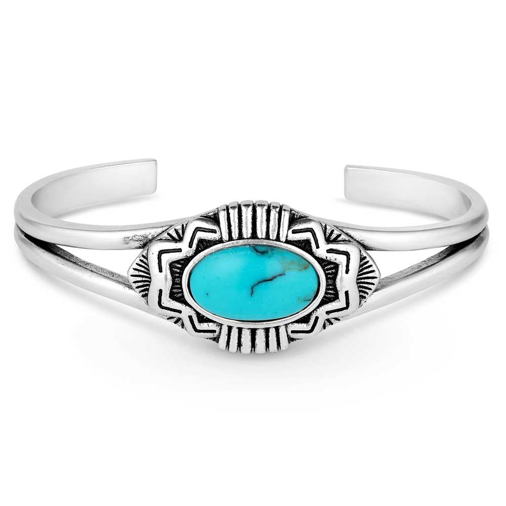 Montana Silversmiths Blue Mesa Turquoise Bracelet-BC5821