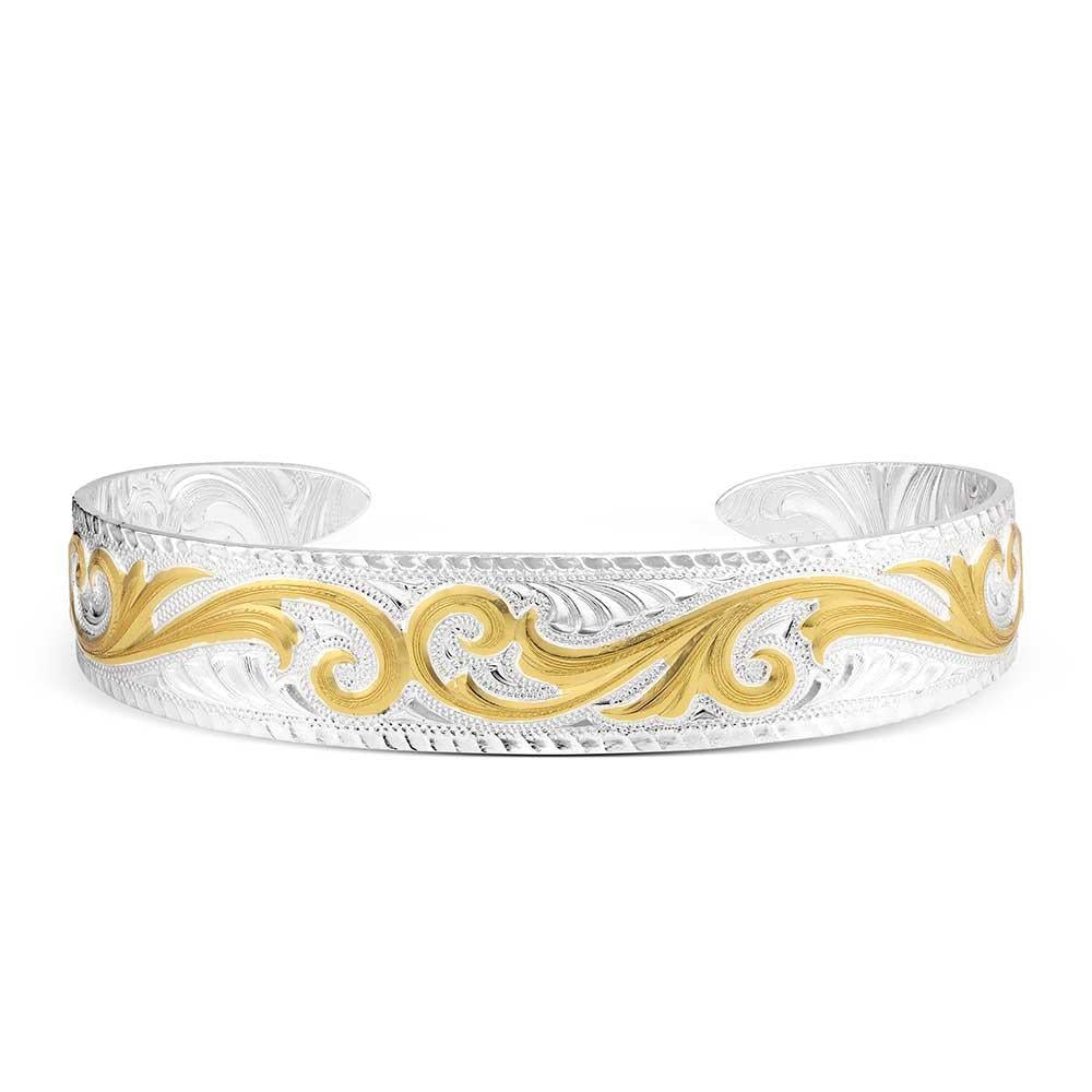 Montana Silversmiths Classic Montana Scroll Bracelet-BC861