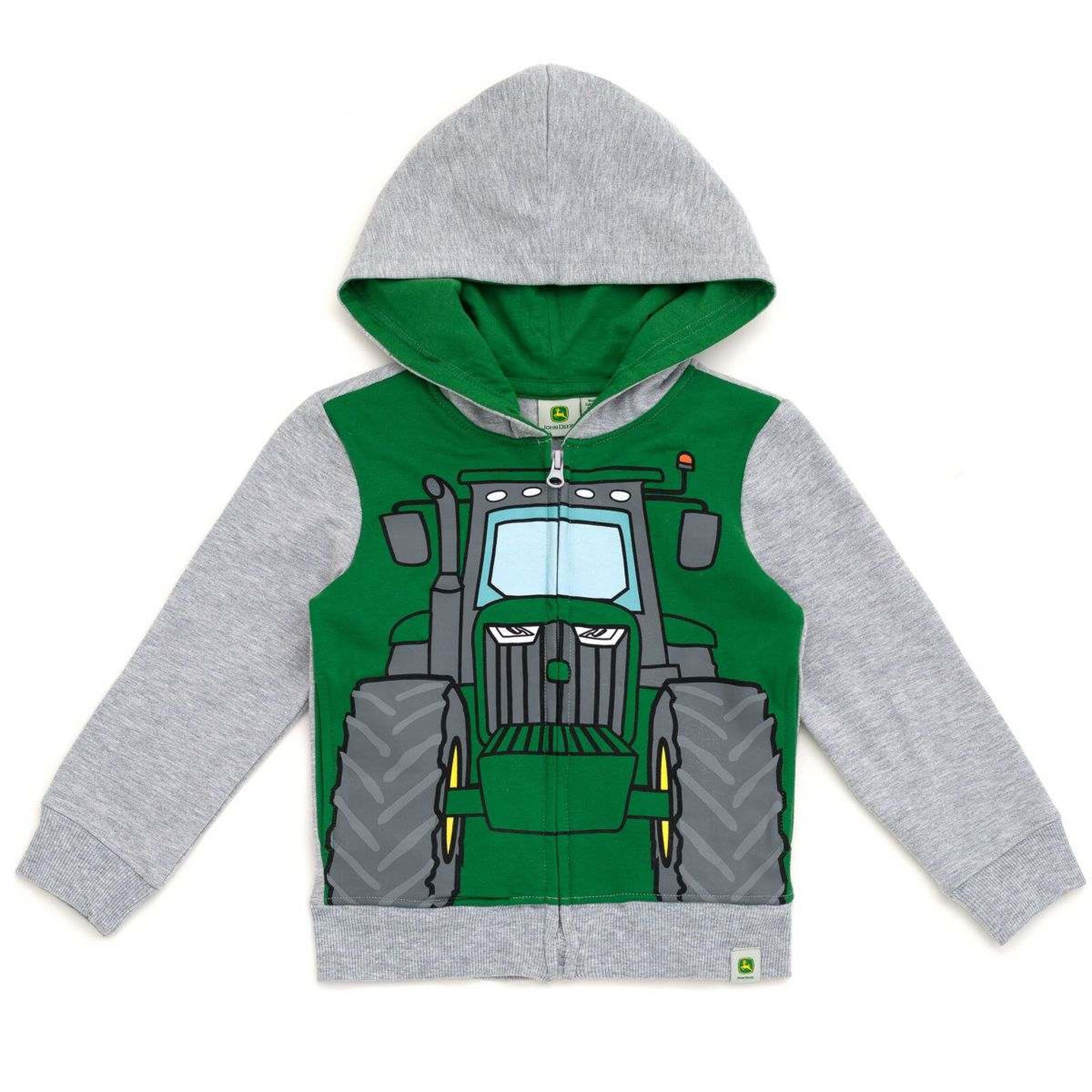John Deere Kids Big Tractor Zip Up Hoodie-25J5099JR