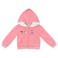 John Deere Kids Sherpa Lined Embroidered Chick Zip Hoodie - Ki-75J5160JR