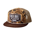 Red Dirt Hat Co Old Skool Duck Camo/Tan Cap-RDHC-309