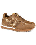 Roper Womens Giddyup Wild Suede Jogger Shoe - Brown-21-1797-3761BR