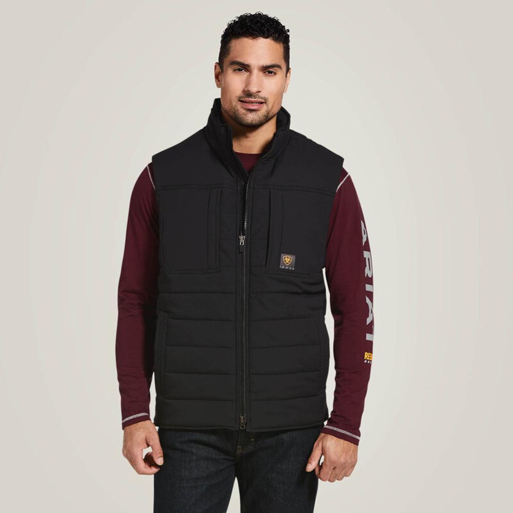 Ariat Mens Rebar Valiant Ripstop Insulated Vest 2903-10032903