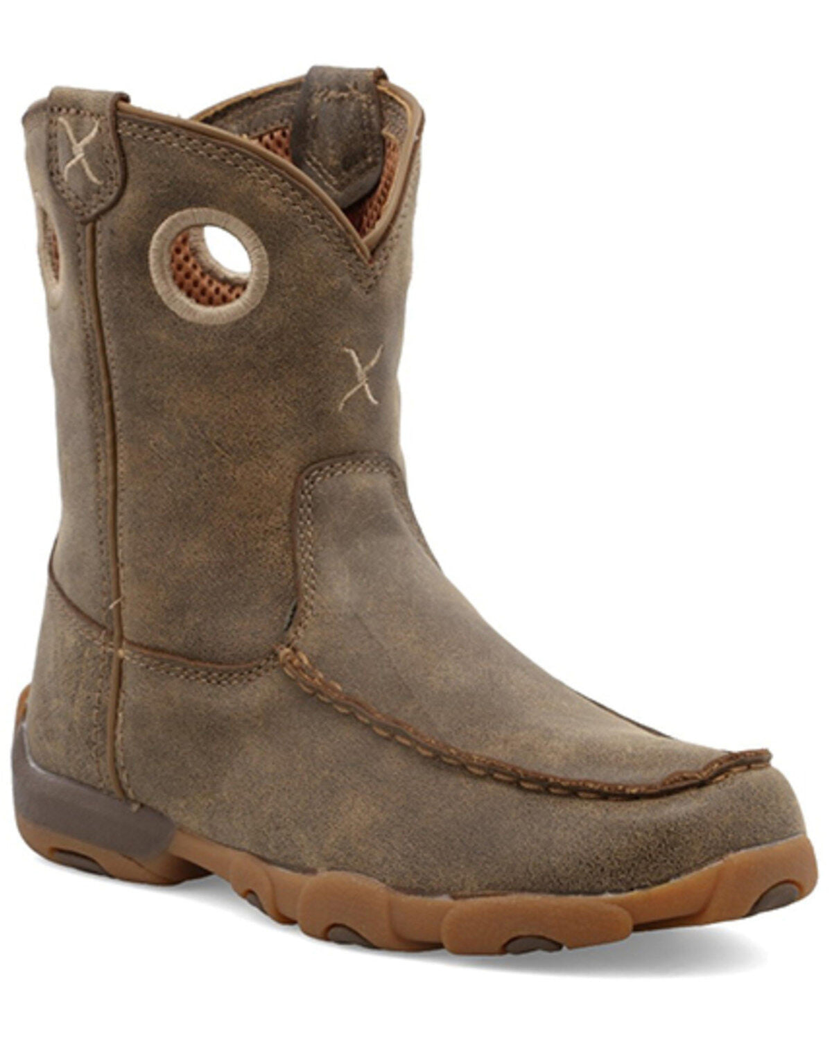 Twisted X Kids Driving Moc | Ydb0002 Leather Western Boot-YDB0002