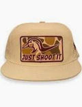 Cactus Alley Hats Just Shoot It- Camo - Zapped Caramel Laser Holes/ Caramel Rope, Snapback Cap-ZPD101-P181
