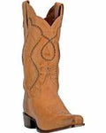 Dan Post Mens Albany Tan Moc Stitch Western Cowboy Boot-DP26690