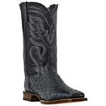 Dan Post Mens Black Ostrich Cowboy Certified Western Cowboy Boot-DP2980