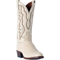 Dan Post Mens Pershing Winter White Ostrich Western Cowboy Boot-DP3015
