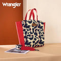 Montana West Wrangler Cow Print Concealed Carry Tote/Crossbody-WG264-8014RD