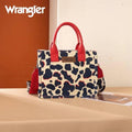 Montana West Wrangler Cow Print Concealed Carry Tote/Crossbody-WG264-8120RD