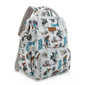 Montana West Wrangler Cowboy Printed Callie Backpack/Diaper Bag-Beige-WG2204-91102BE