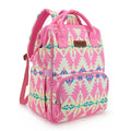 Montana West Wrangler Aztec Printed Callie Backpack/Diaper Bag- Pink-WG2204-91102PK
