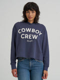 Wrangler Womens Graphic Cropped Hoodie-112365764