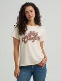 Wrangler Womens Short Sleeve Retro T-Shirt-112365781
