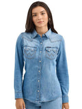 Wrangler Retro Western Vintage Snap Top