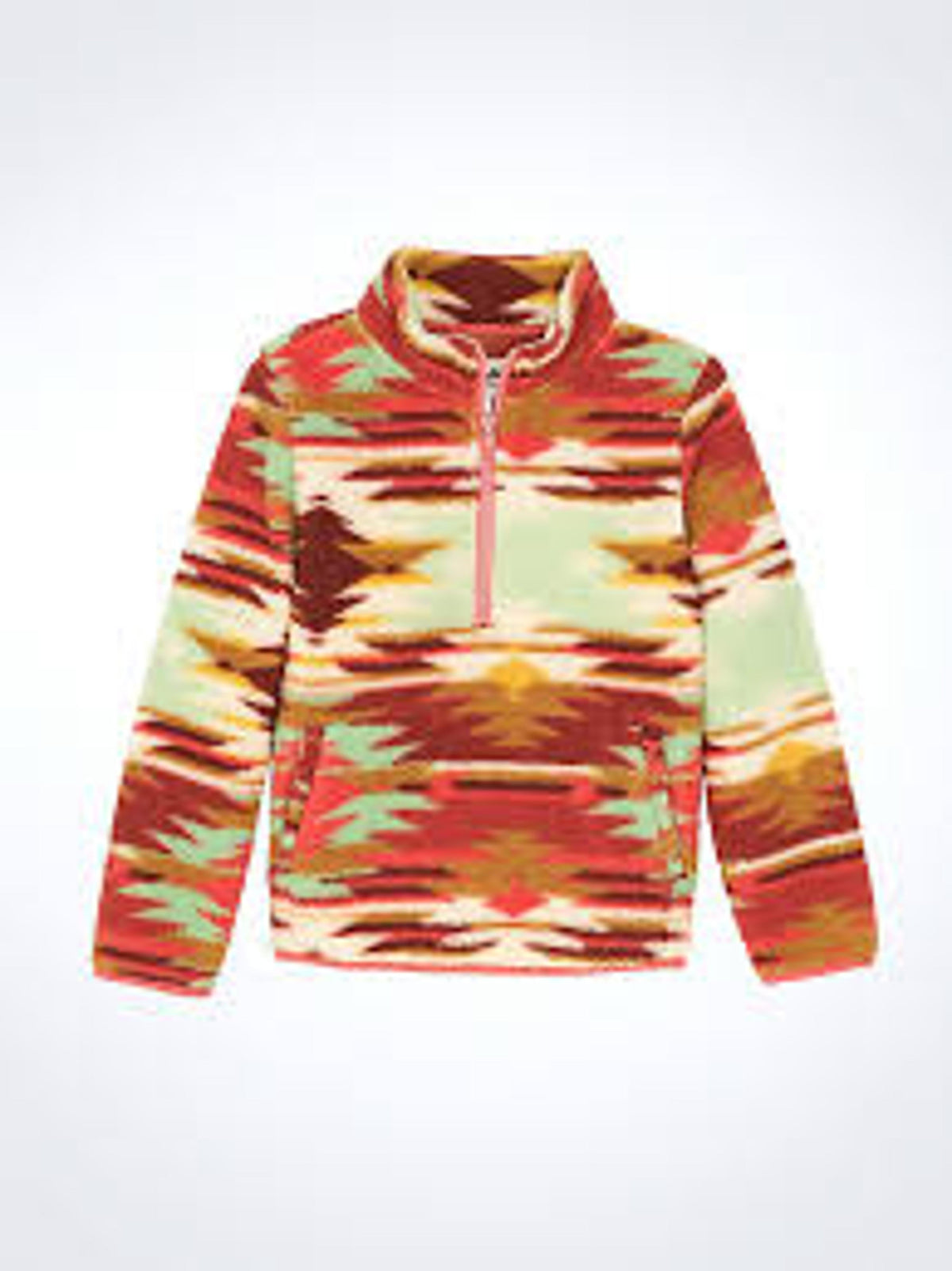 Wrangler Womens Sherpa Zip Pullover-112367539