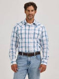 Wrangler Mens Retro? Premium Long Sleeve Shirt - Modern Fit White-112368522