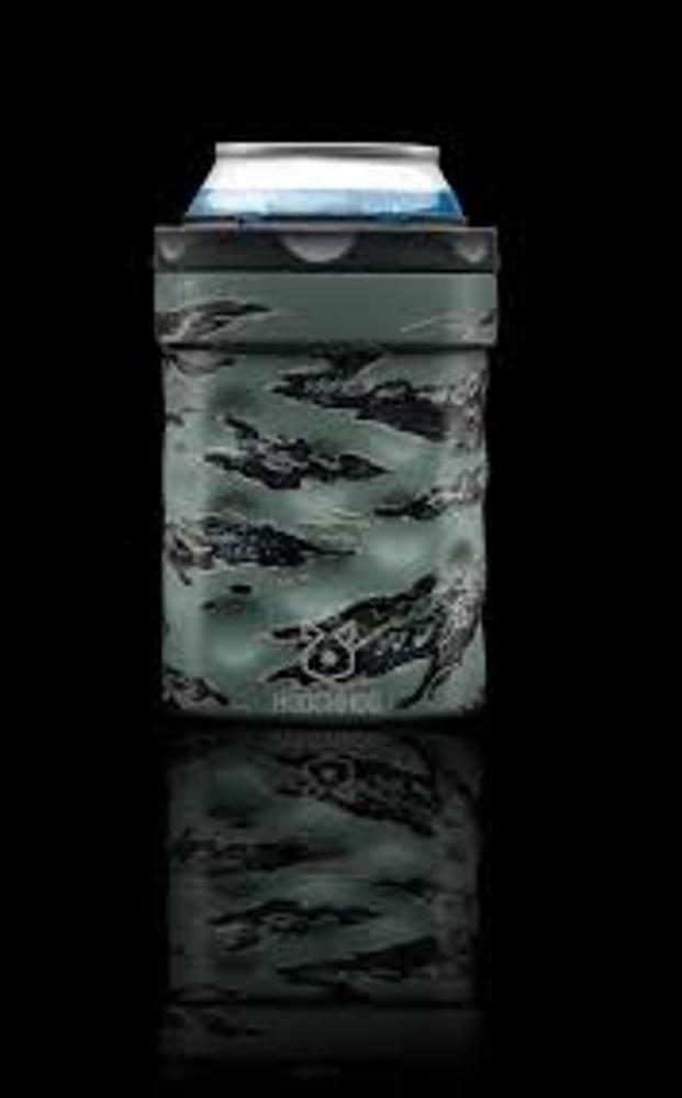 Hooch Hog The Shorty Can Cooler [Green Camouflage]-HH00490SCAM