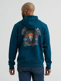 Wrangler Mens Desert Logo Graphic Hoodie-112365727