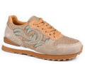 Roper Womens Giddyup Spice Suede Jogger Shoe - Tan-21-1797-3710TA
