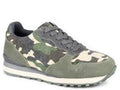 Roper Womens Giddyup Camo Suede Jogger Shoe - Green-21-1797-3764GR