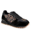 Roper Womens Giddyup Western Stitch Jogger Shoe - Blue-21-1797-3793BL