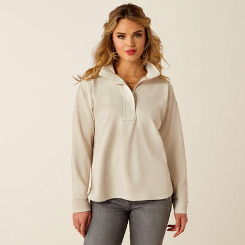 Ariat Womens Breeze Logo 1/2 Zip Sweatshirt 4496-10054496