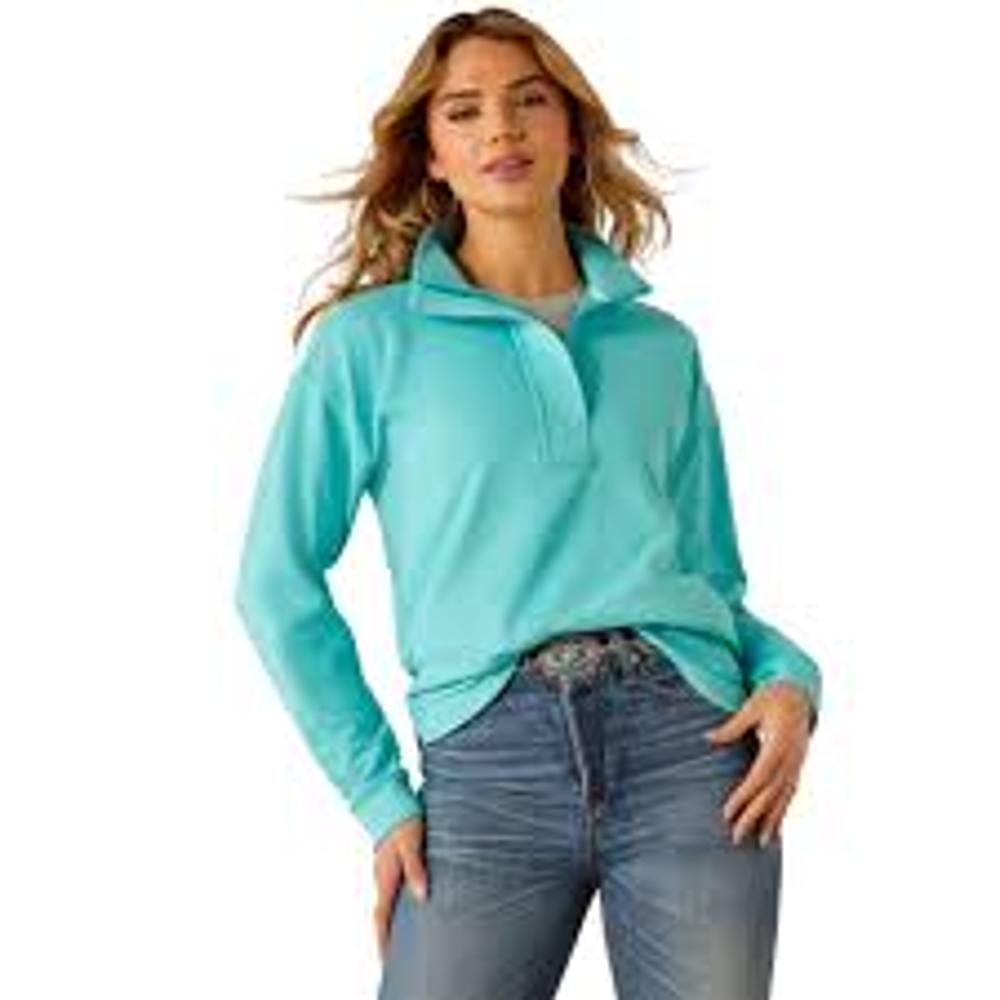 Ariat Womens Breeze Logo 1/2 Zip Sweatshirt 4497-10054497