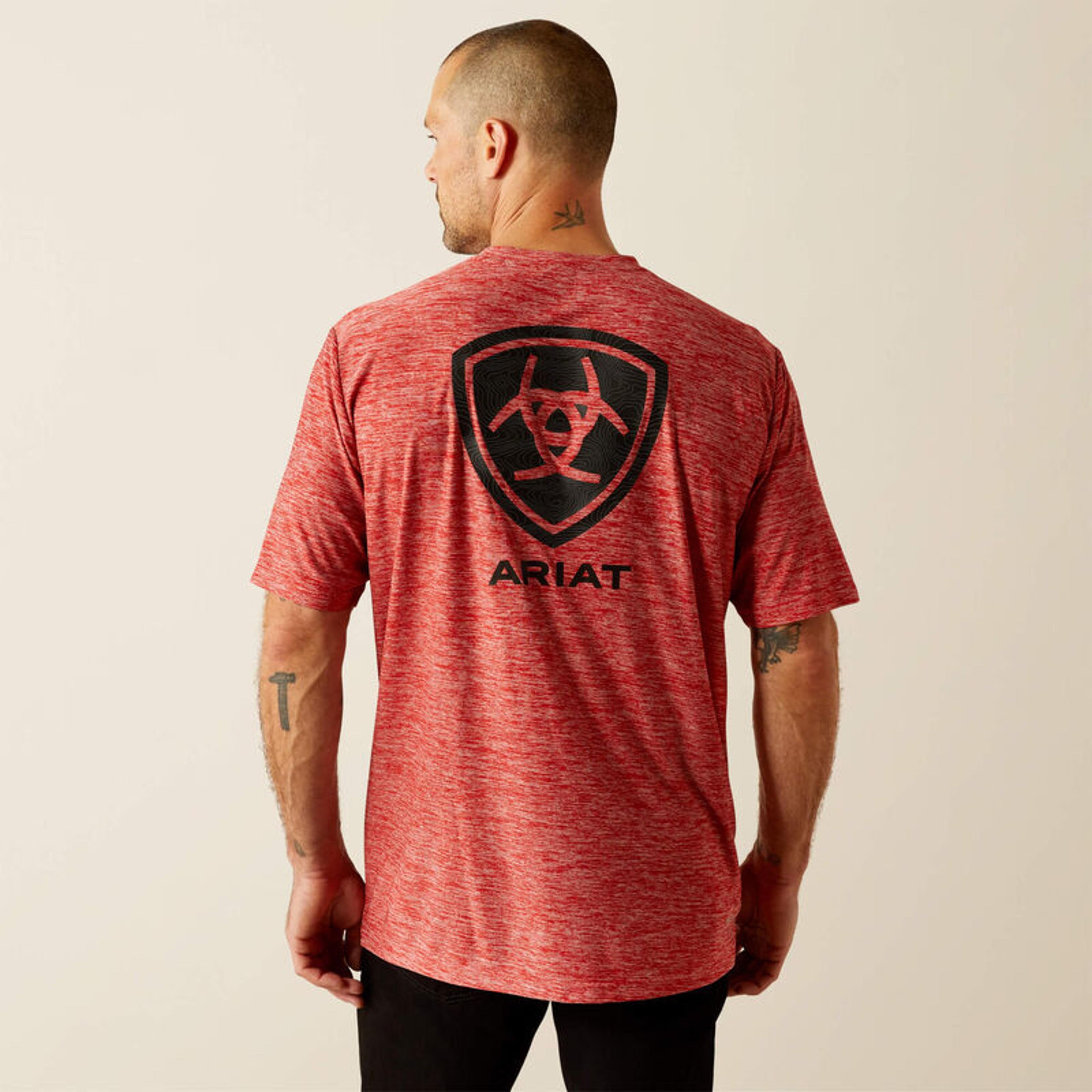 Ariat Mens Thematic Logo Charger T-Shirt-10054764