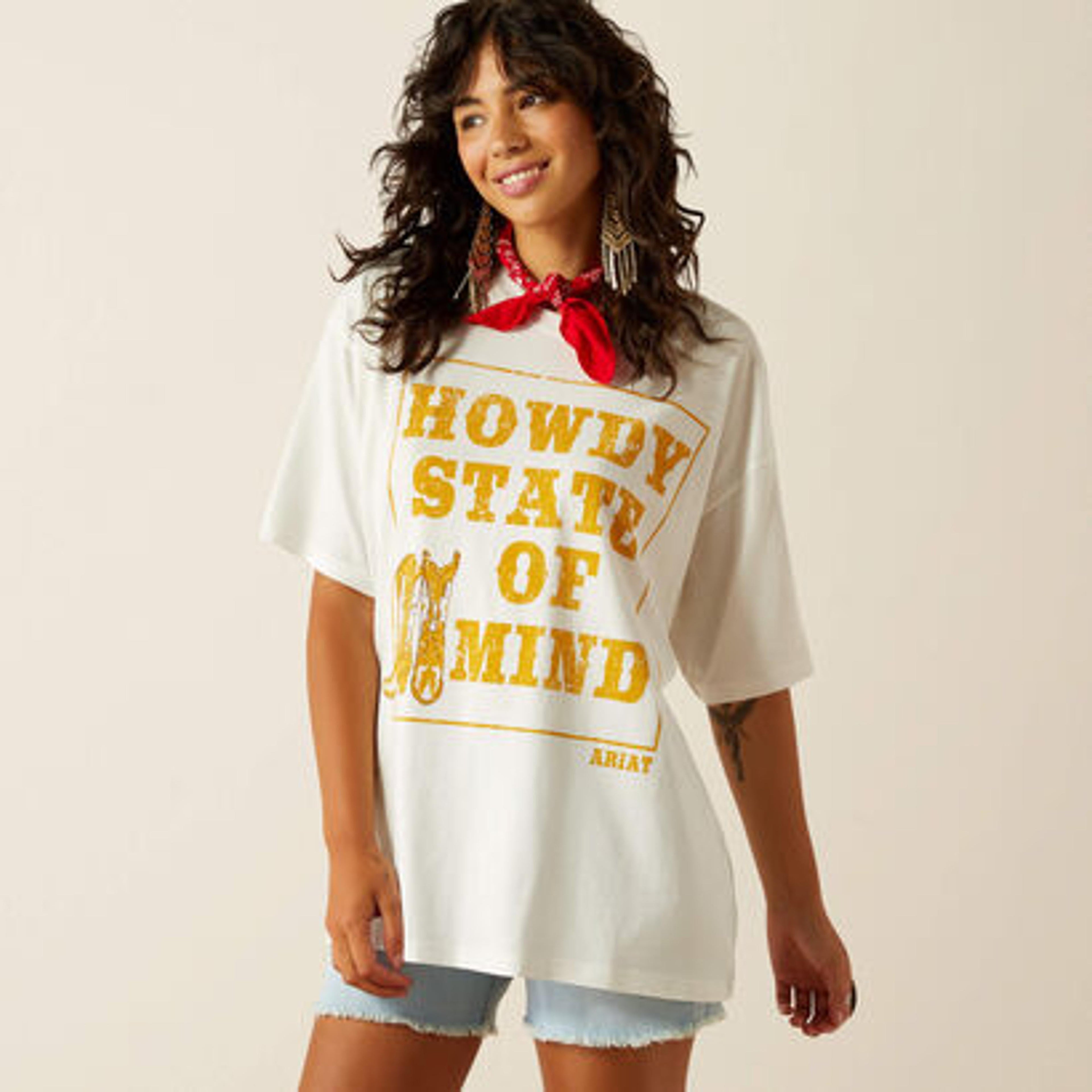 Ariat Womens Howdy State T-Shirt-10058772