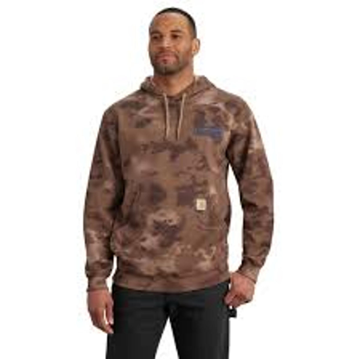 Carhartt Mens Loose Fit Midweight Watercolor Camo Sweatshirt-107206-BC8