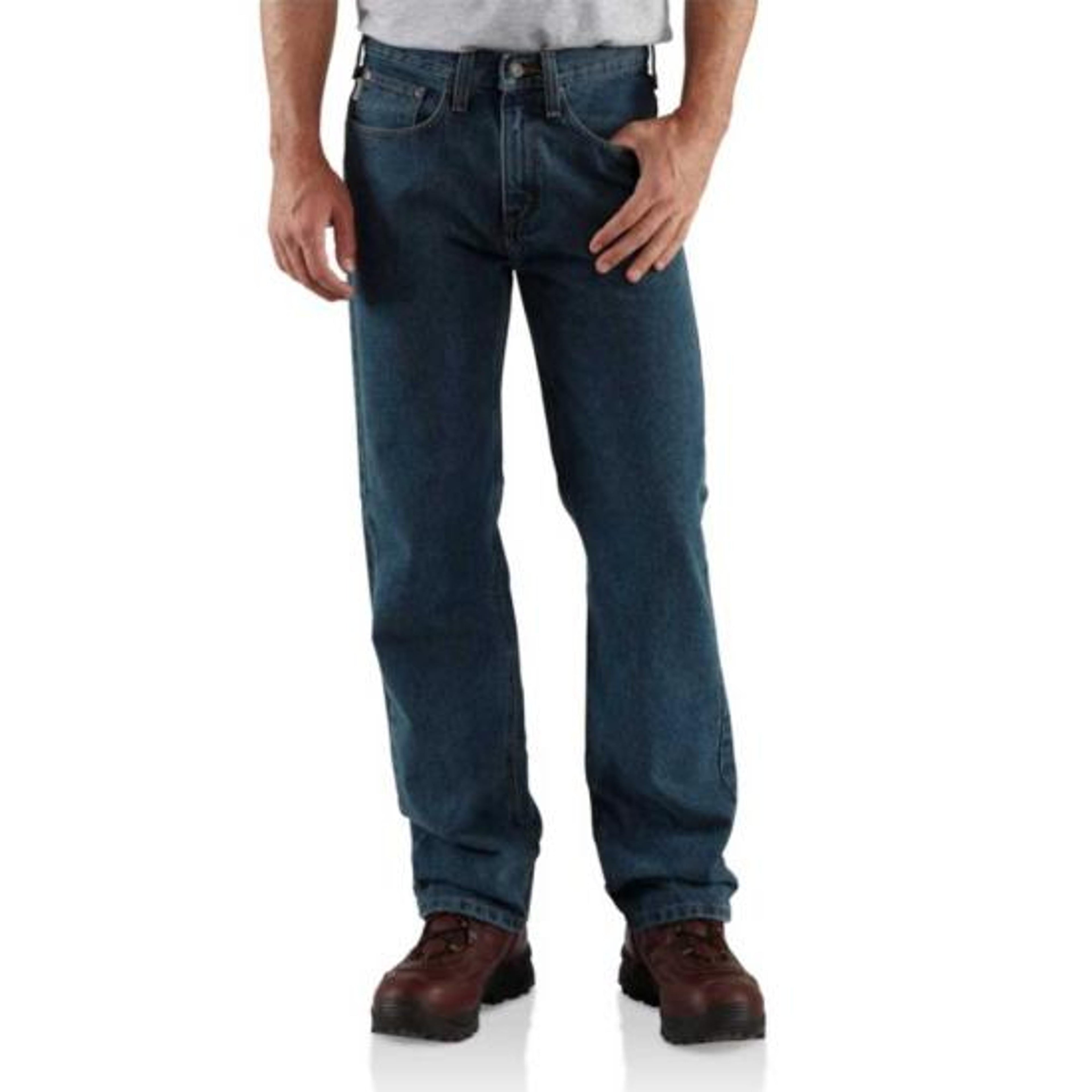 Carhartt Mens Straight Leg Relaxed Jean-B460LVB