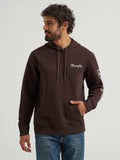 Wrangler Mens Western Hoodie - Regular Fit Mole-112368744
